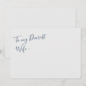 Free Spirit Modern Note Card Mitteilungskarte (Vorne/Hinten)