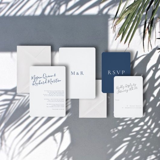 Free Spirit Modern Wedding Einladung