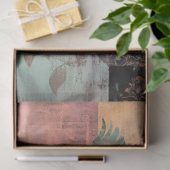 Free Spirit Vintages Patchwork Bird & Floral Seidenpapier (Geschenk)