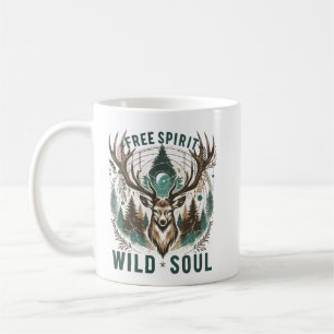 Free Spirit - Wilder Soul Stag Kaffeetasse
