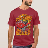 Free Spirits Drive a Buggy - Dune Buggy - T-Shirt (Vorderseite)