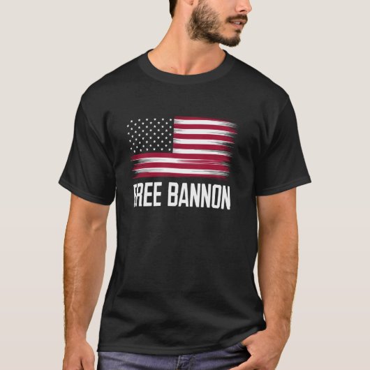 Free Steve Bannon T-Shirt (Vorderseite)