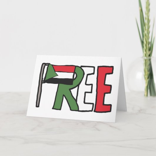 Free Sudan Karte (Vorderseite)