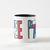 Free Texas Texit Tasse (Zentrum)