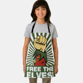 Free the elves! schürze (Insitu)