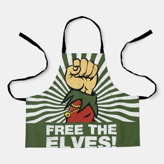 Free the elves! schürze (Vorderseite)