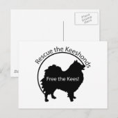 Free the Kees! Postkarte (Vorne/Hinten)