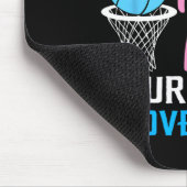 Free Throws oder Pink Bows Daddy Lieben Sie Geschl Mousepad (Ecke)