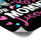 Free Throws oder Pink Bows Mommy-Lieben, die Sie N Poster (Ecke)