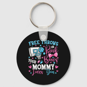 Free Throws oder Pink Bows Mommy-Lieben, die Sie N Schlüsselanhänger