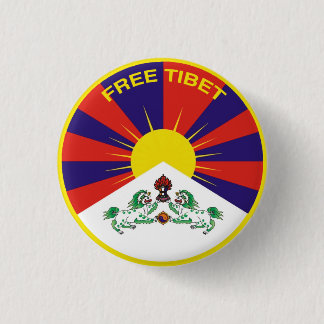 Free Tibet Button