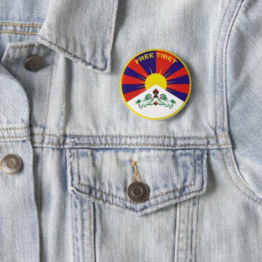 Free Tibet Button (Beispiel)
