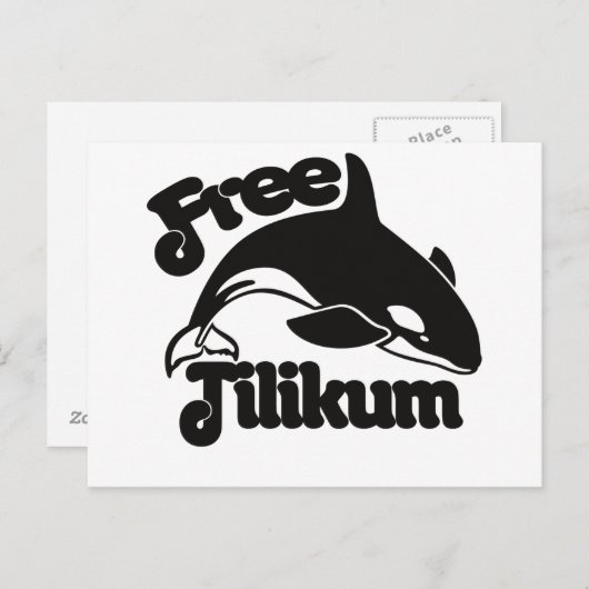 Free Tilikum Postkarte (Vorne/Hinten)