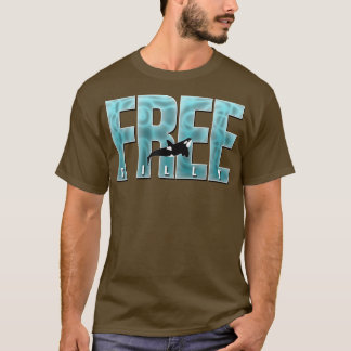 FREE TILLY Blackfish Killer Whale Orca Rett Wh T-Shirt