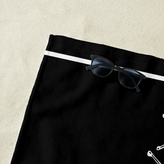 Free Time Rock Beach Handtuch (Beispiel)