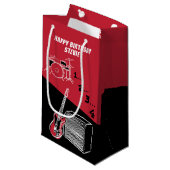 Free Time Rock Kleine Geschenktasche Geschenktüte (Vorderseite Schrägansicht)