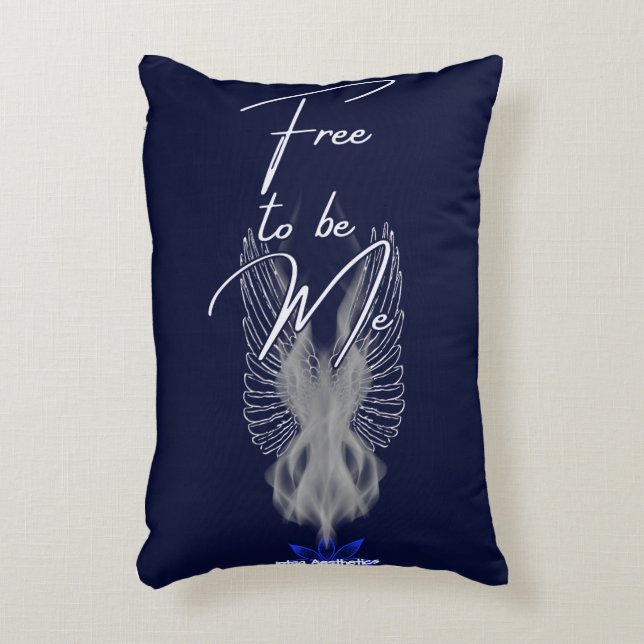 Free to be Me Accent Pillow Dekokissen (Vorderseite(Vertikal))