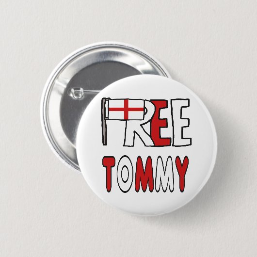 Free Tommy Button (Vorne & Hinten)