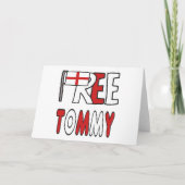 Free Tommy Dankeskarte (Vorderseite)