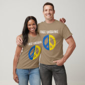 Free Ukraine I Stand With Ukraine Support Ukraine T-Shirt (Unisex)
