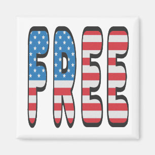 Free USA Magnet