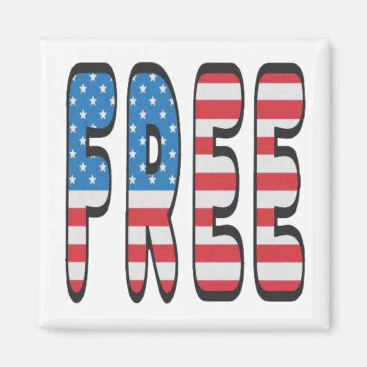 Free USA Magnet (Vorne)