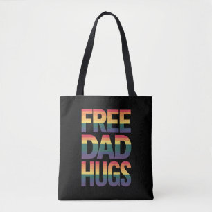 Free Vater Hugs LGBTQ Gay Pride Monat Verbündete s Tasche