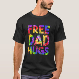 Free Vater Hugs Pride Lgbtq Gay Rights Straight Su T-Shirt