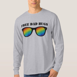Free Vater Hugs - Rainbow Wayfarers T-Shirt