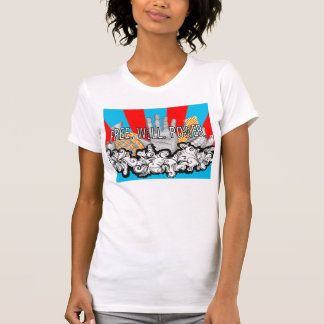 free.will.power: Justin-Damen-Shirt T-Shirt