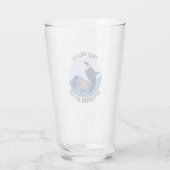 Free Willy ist genug gesagt Glas (Rückseite)