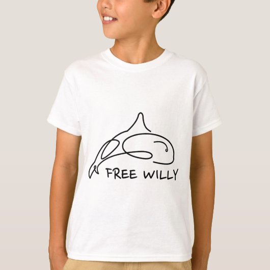 Free Willy T-Shirt (Vorderseite)