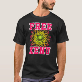 Free Xenu Rainbow Mandala Anti-Scientology Protest T-Shirt