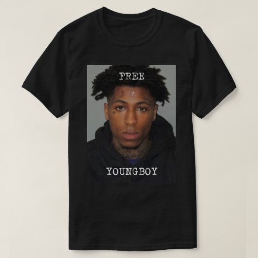 Free Youngboy NBA Youngboy Never Broke Again Class T-Shirt (Design vorne)