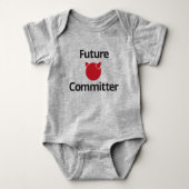 FreeBSD Future Committer Baby Bodysuit Baby Strampler (Vorderseite)