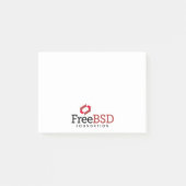 FreeBSD-Grundlagen-Logo Post-it Klebezettel (Vorderseite)