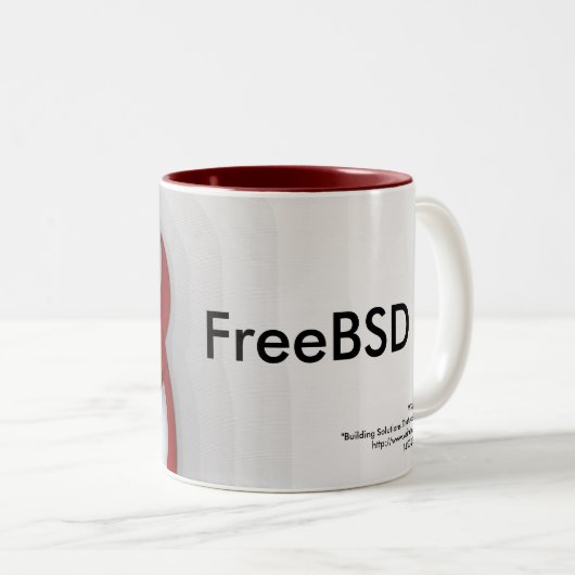 FreeBSD Tasse (VorderseiteRechts)