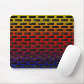 FreeClyde Logo-Muster Mousepad (Mit Mouse)