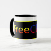 FreeClyde Tasse (Vorderseite Links)