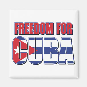 FREED-For-KUBA-FLAG Magnet