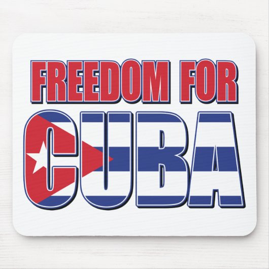 FREED-For-KUBA-FLAG Mousepad (Vorne)