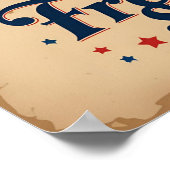 Freedars bald 4. Juli Adle Poster Print (Ecke)