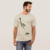 Freedigende Frauen tauchen mit Fisch T-Shirt (Vorne ganz)