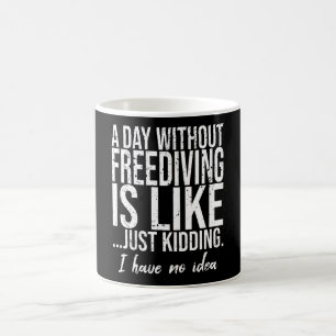 Freedigendes lustiges Sportgeschenk Kaffeetasse