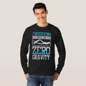 Freediving feels like zero gravity T-Shirt (Vorne ganz)