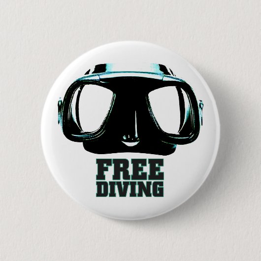 Freediving Knopf Button (Vorderseite)