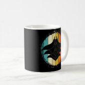 Freediving Stingray Manta Animal Ocean Manta Ray Kaffeetasse (VorderseiteRechts)