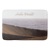 Freedman in Desert Ocean Sky jeder Text Badematte (Vorderseite)