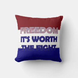Freedom 02-Square Throw Kissen