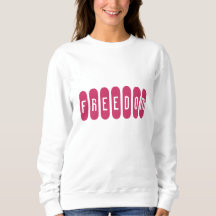 FREEDOM, 3/4, oben am langen Ärmel